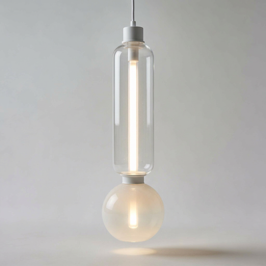 Modern Stacked Orb Pendant Light